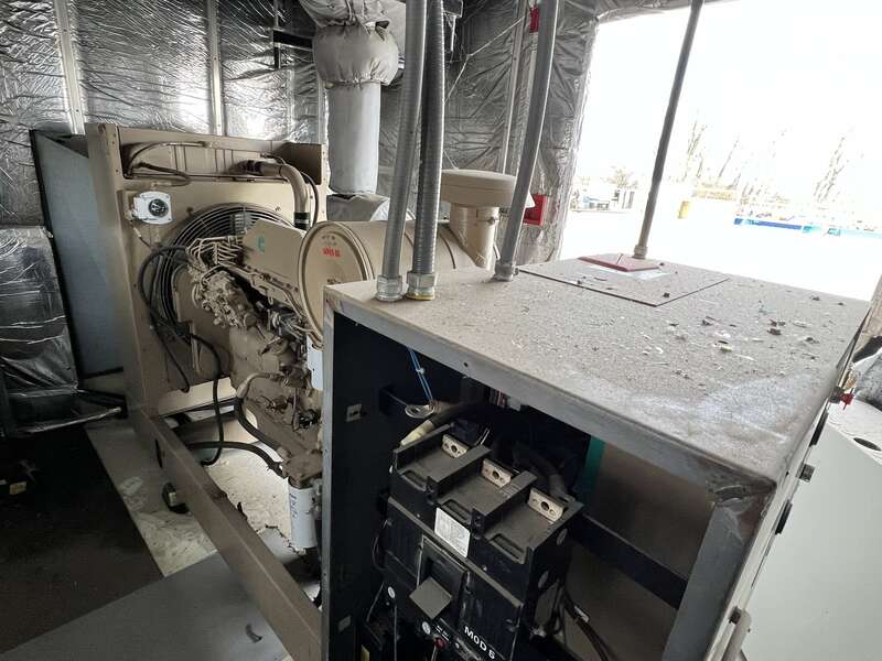 Used Cummins DGFA Diesel Generator, 452 hrs