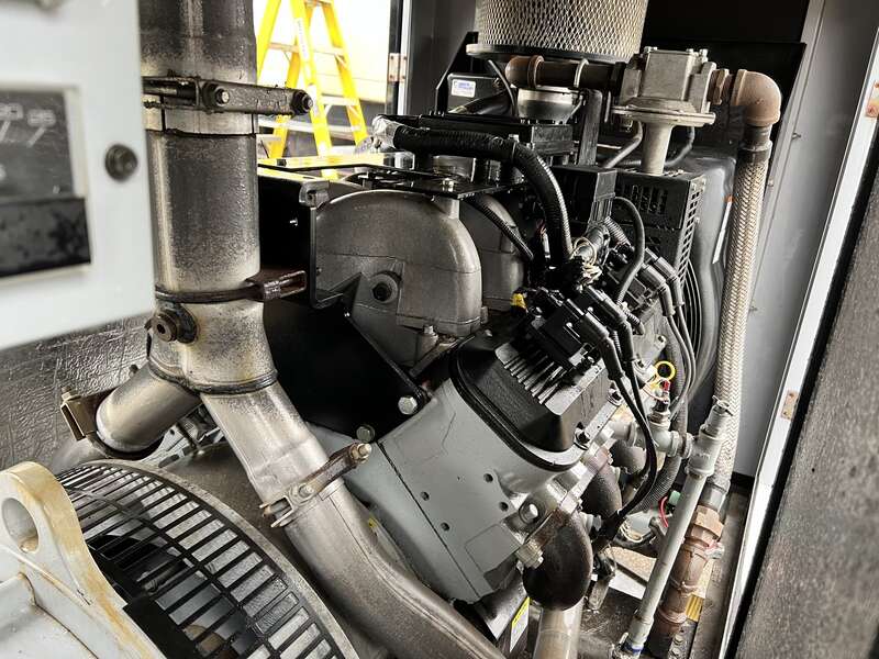 Used Detroit Diesel Spectrum 100GSG Natural Gas / Propane Generator, 575 Hrs