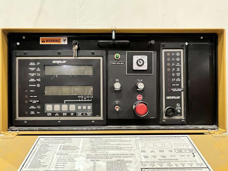 Used Caterpillar 3406 Diesel Generator, 499 Hrs