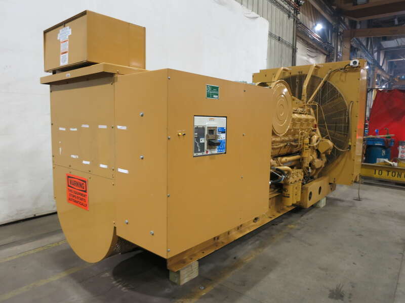 Used Caterpillar 3512 Diesel Generator, 211 Hrs