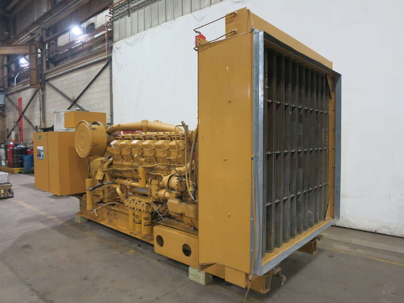 Used Caterpillar 3512 Diesel Generator, 211 Hrs