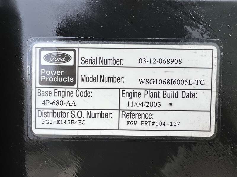 Used Caterpillar / Olympian G100F3 Natural Gas / Propane Generator, 873 Hrs