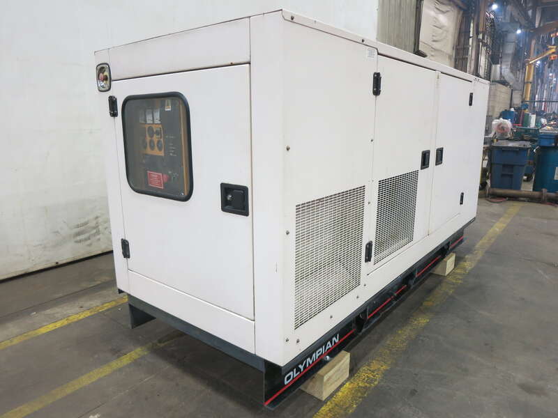 Used Caterpillar / Olympian G125G1 Natural Gas / Propane Generator, 58 Hrs, EPA Certified