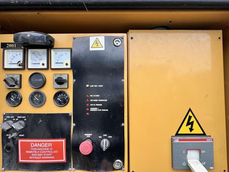 Used Caterpillar / Olympian G125G1 Natural Gas / Propane Generator, 58 Hrs, EPA Certified