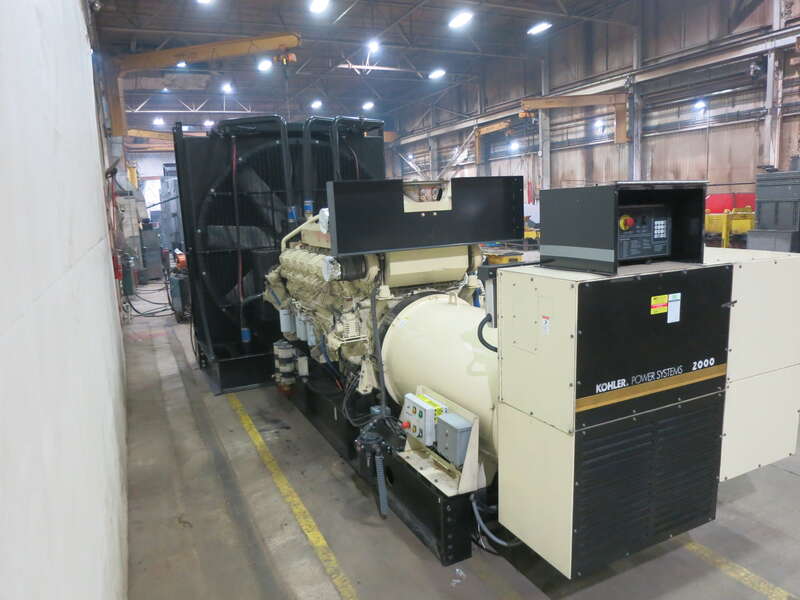 Used Kohler 2000REOZMB Diesel Generator, 1182 Hrs, EPA Tier 2