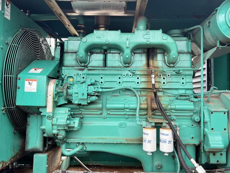 Used Cummins DFBD Diesel Generator, 720 Hrs