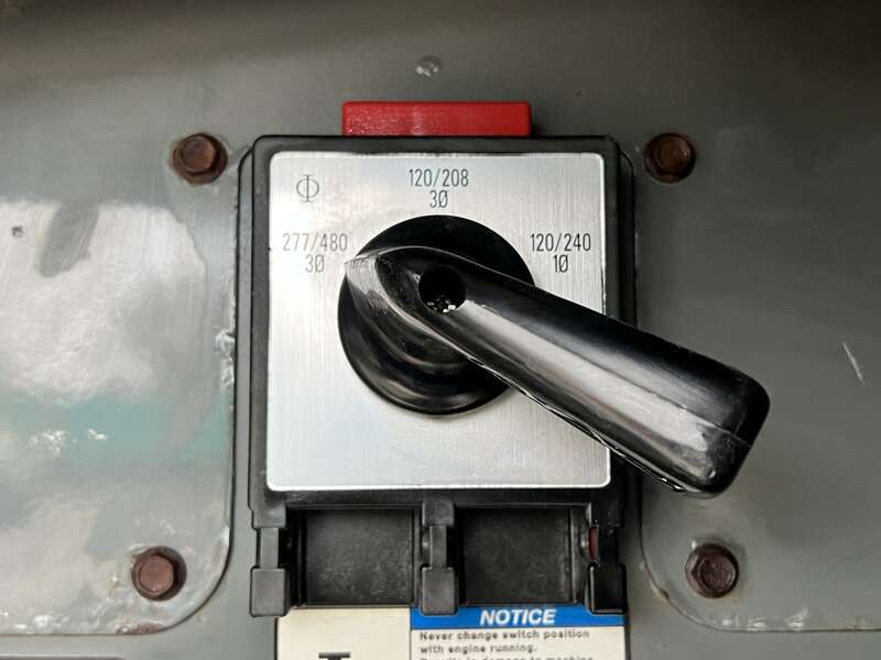 Used Wacker Neuson G120 Rental Grade Diesel Generator, 16130 Hrs, EPA Tier 3 Flex