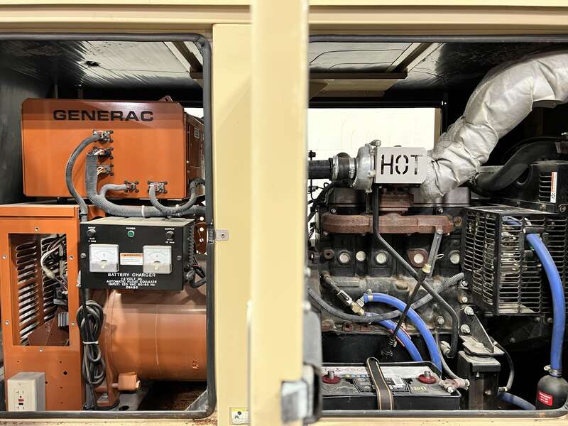 Used Generac SD030 Diesel Generator, 182 Hrs