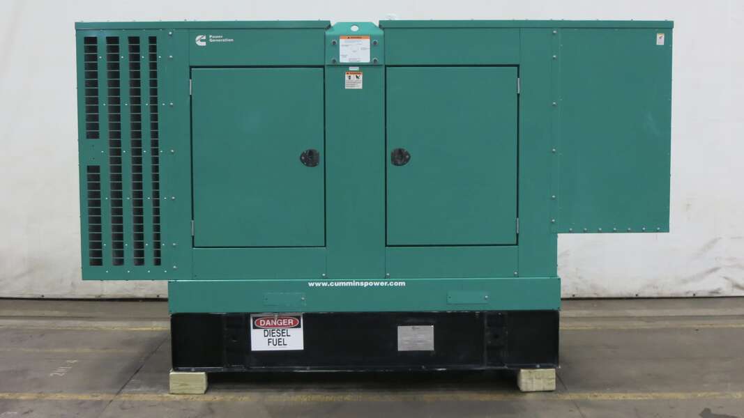 Used Cummins DSGAE QSB7-G5 NR3 Diesel Generator, 36 Hrs EPA Tier 3