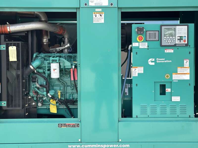 Used Cummins DSGAE QSB7-G5 NR3 Diesel Generator, 43 Hrs EPA Tier 3
