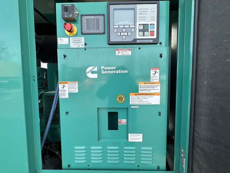 Used Cummins DSGAE QSB7-G5 NR3 Diesel Generator, 43 Hrs EPA Tier 3
