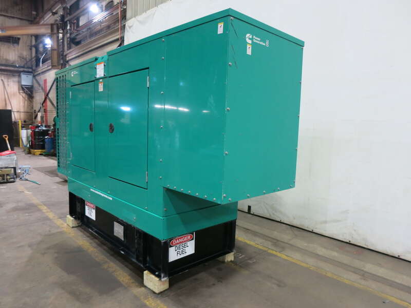 Used Cummins DSGAE QSB7-G5 NR3 Diesel Generator, 35 Hrs EPA Tier 3