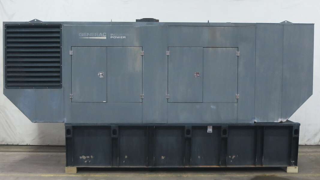 Used Generac SD0600 Diesel Generator, 260 hours EPA Tier 2