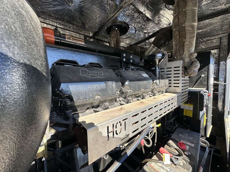 Used Generac SD0600 Diesel Generator, 260 hours EPA Tier 2