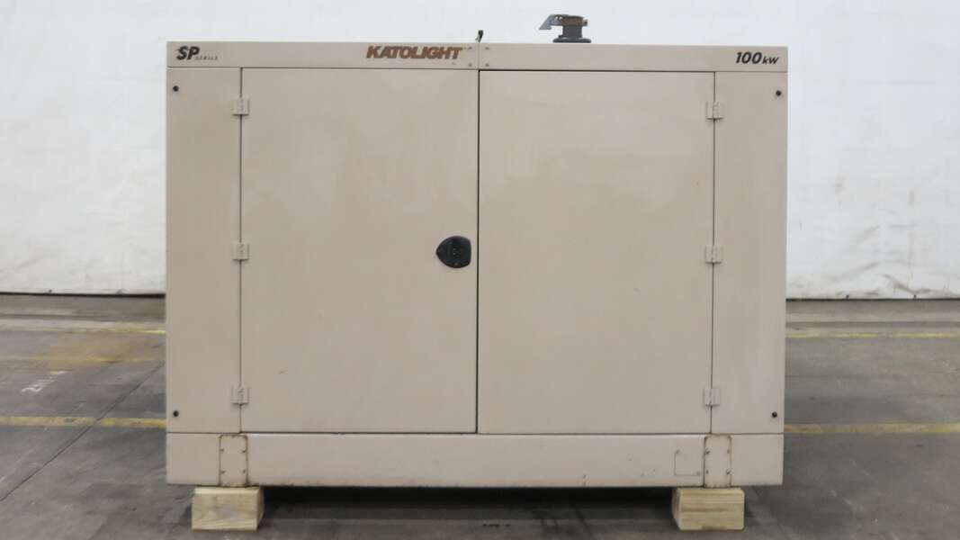 Used Katolight N100FPG4 Natural Gas / Propane Generator, 367 Hrs