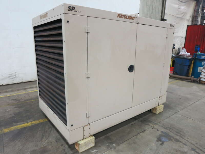 Used Katolight N100FPG4 Natural Gas / Propane Generator, 367 Hrs