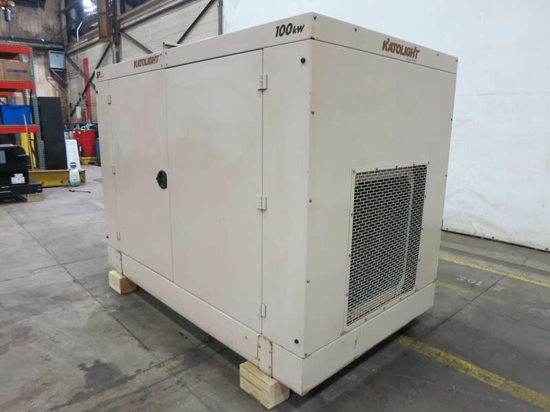 Used Katolight N100FPG4 Natural Gas / Propane Generator, 367 Hrs