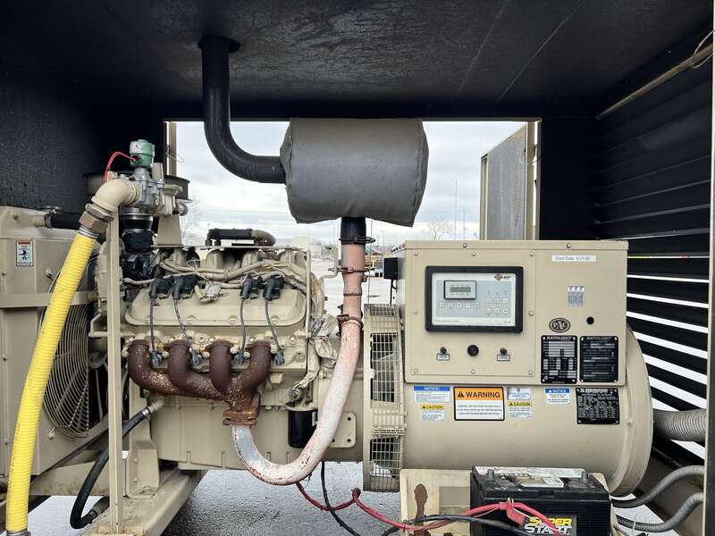Used Katolight N100FPG4 Natural Gas / Propane Generator, 367 Hrs