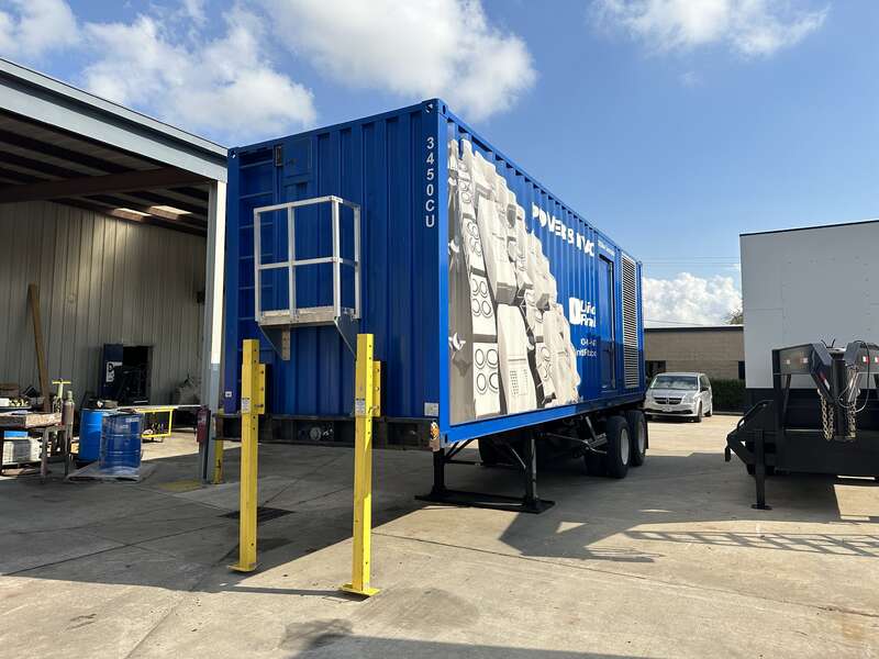 Used Cummins DQFAD Diesel Generator 13546 Hrs EPA Tier 2 1000 KW