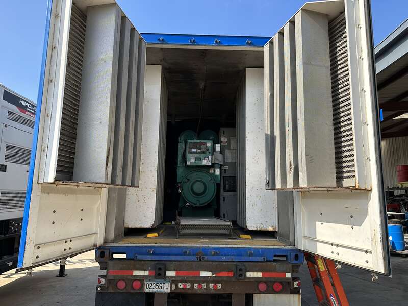 Used Cummins DQFAD Diesel Generator 13546 Hrs, EPA Tier 2