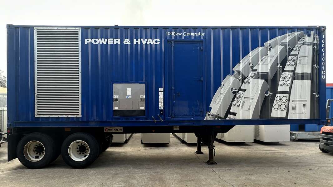Large generator set