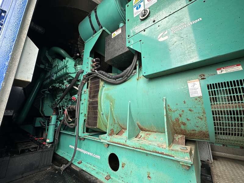 Used Cummins DQFAD Diesel Generator 5138 Hrs, EPA Tier 2