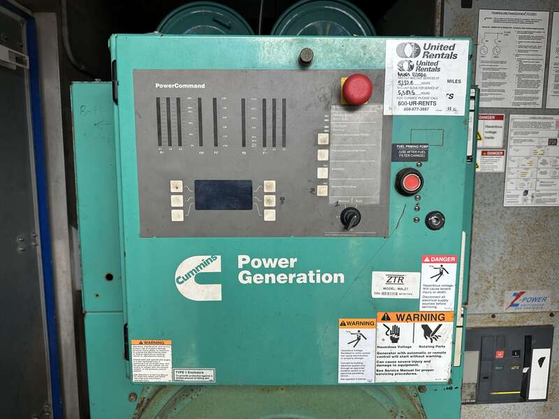 Used Cummins DQFAD Diesel Generator 5138 Hrs, EPA Tier 2
