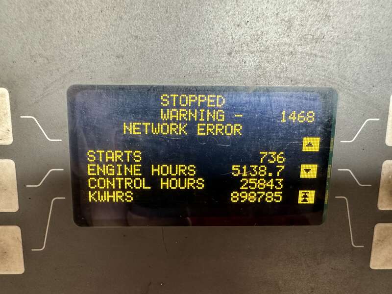 Used Cummins DQFAD Diesel Generator 5138 Hrs, EPA Tier 2