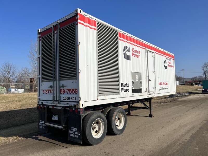 Used Cummins DQFAD Diesel Generator 6656 Hrs, EPA Tier 2