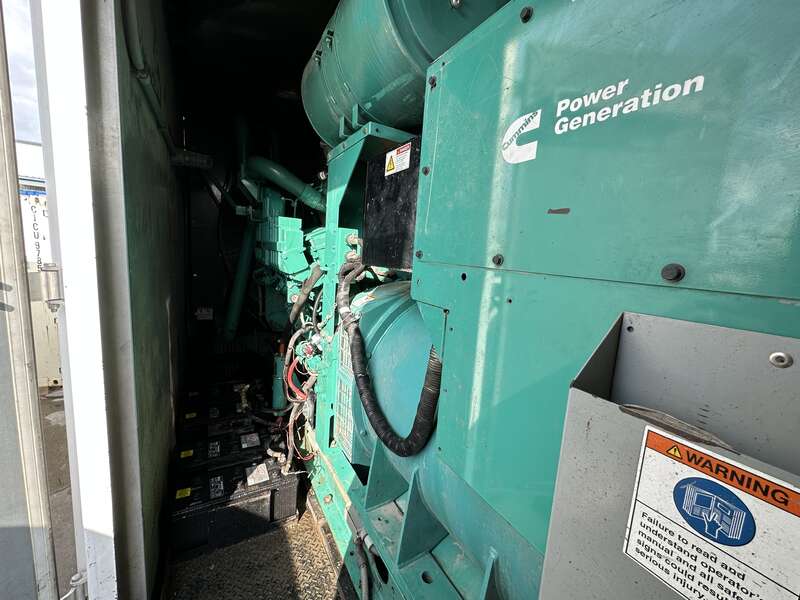 Used Cummins DQFAD Diesel Generator 8650 Hrs, EPA Tier 2