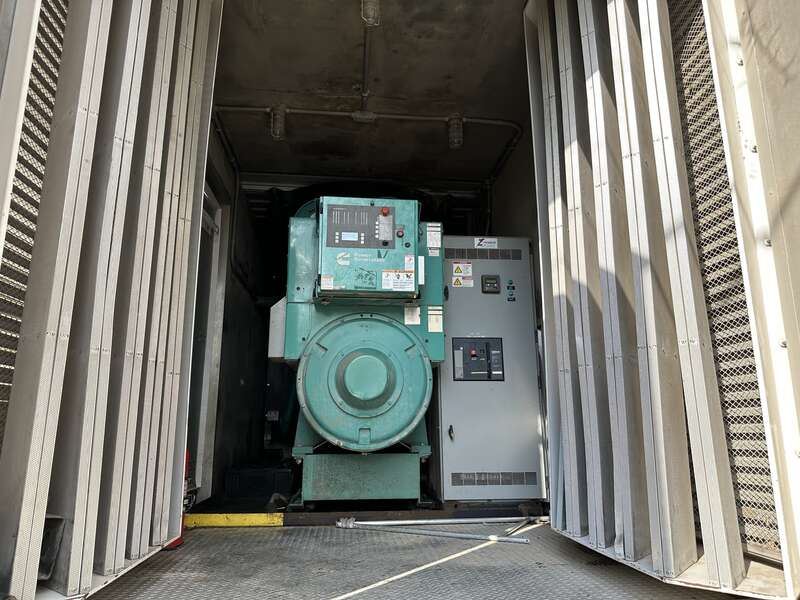Used Cummins DQFAD Diesel Generator 8650 Hrs, EPA Tier 2