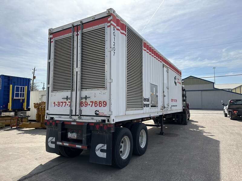 Used Cummins DQFAD Diesel Generator 7858 Hrs, EPA Tier 2