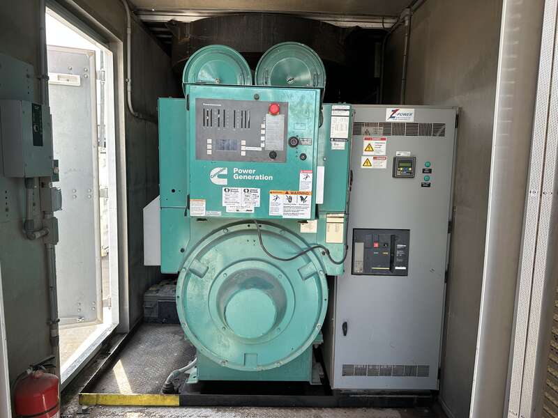 Used Cummins DQFAD Diesel Generator 7858 Hrs, EPA Tier 2