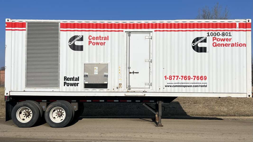 Used Cummins DQFAD Diesel Generator 7858 Hrs, EPA Tier 2