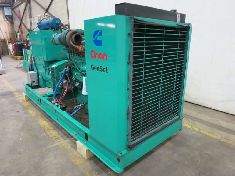 Used Cummins DFCE NTA855-G5 Diesel Generator, 592 Hrs