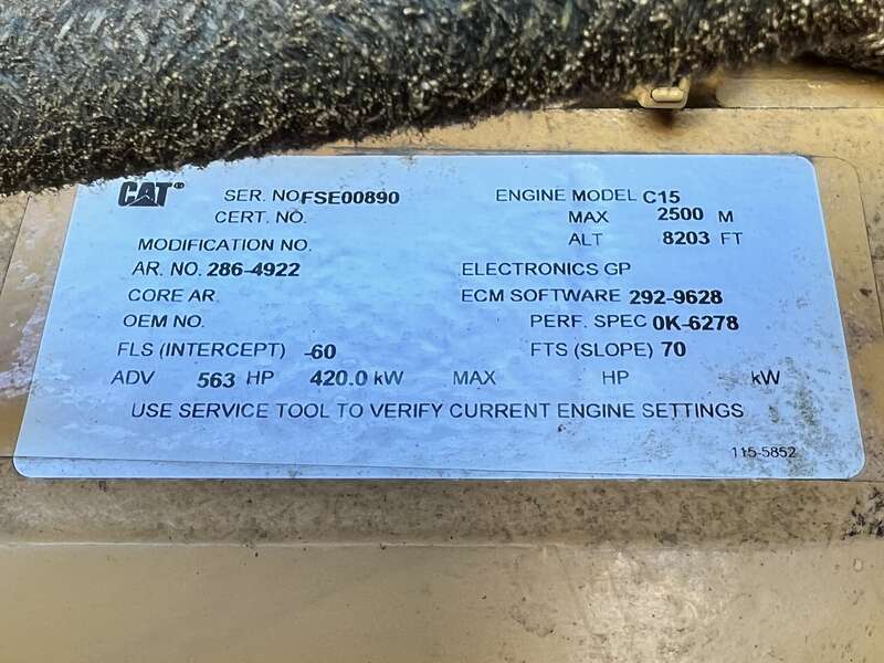 Used Caterpillar C15 Diesel Generator 128 Hrs EPA Tier 3