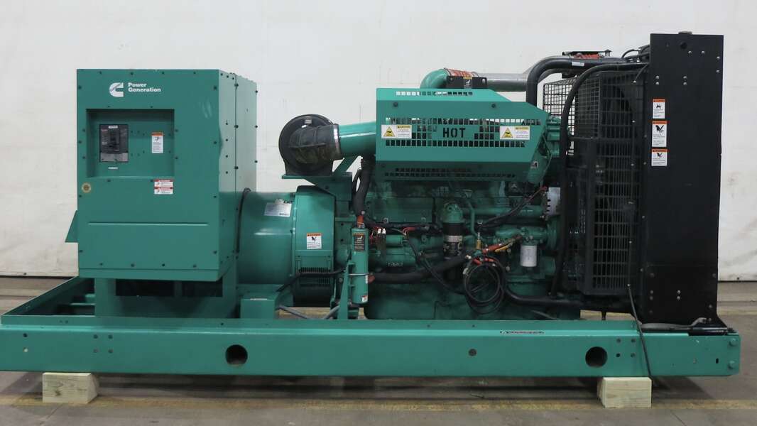 Used Cummins DFEH QSX15-G9 NR2 Diesel Generator 544 Hrs EPA Tier 2
