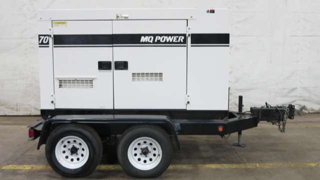 Used Multiquip DCA-70SSIU4F Rental Grade Diesel Generator, 9659 Hrs, EPA Tier 4F