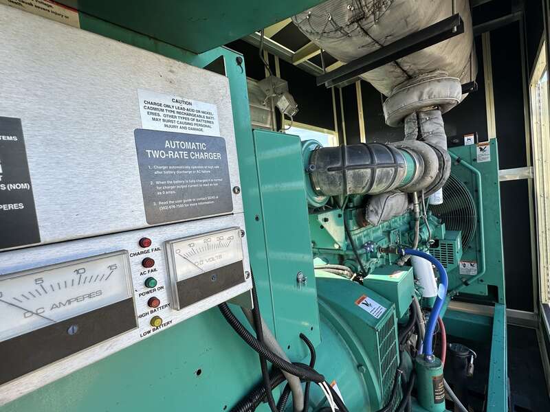 Used Cummins DFCE NTA855-G5 Diesel Generator, 484 Hrs