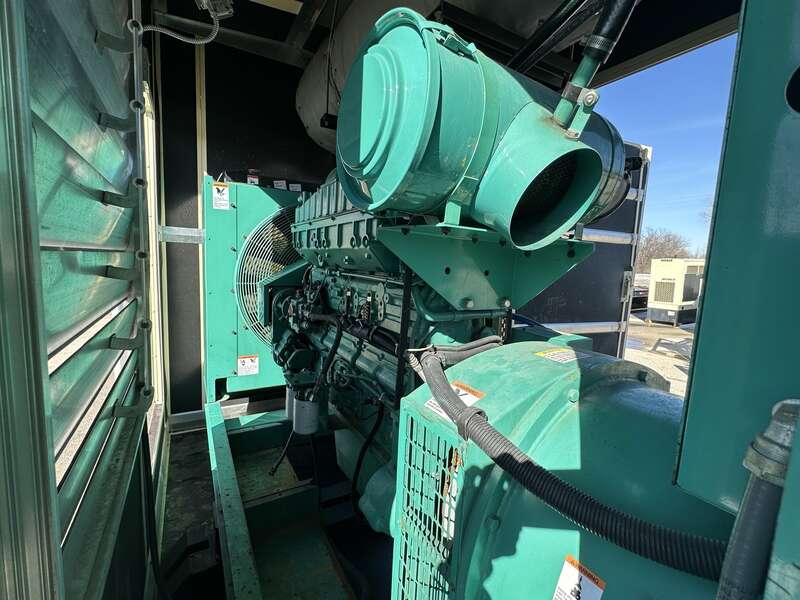 Used Cummins DFCE NTA855-G5 Diesel Generator, 484 Hrs