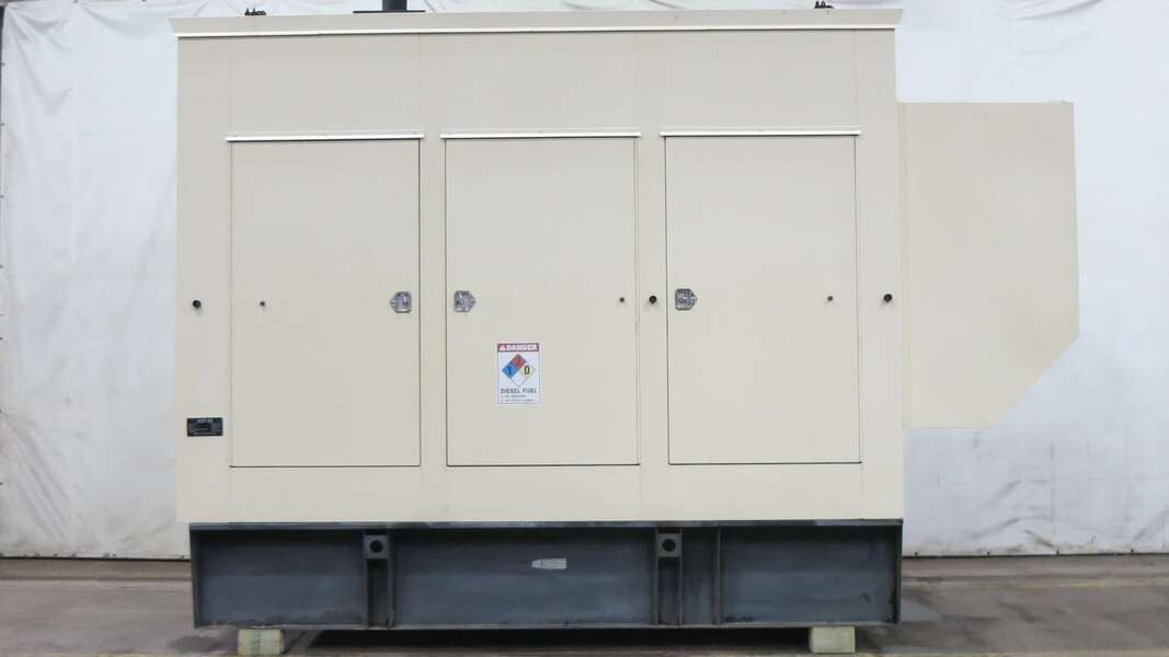 Used Cummins DFCE NTA855-G5 Diesel Generator, 433 Hrs