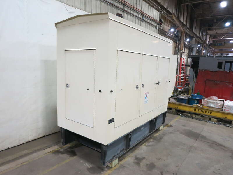Used Cummins DFCE NTA855-G5 Diesel Generator, 433 Hrs