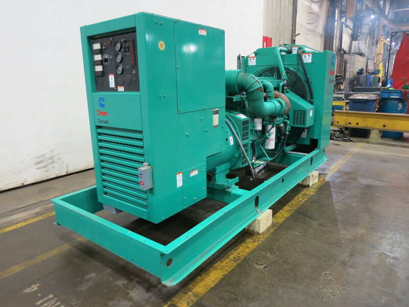 Used Cummins DFAA LTA10-G1 Diesel Generator, 590 Hrs