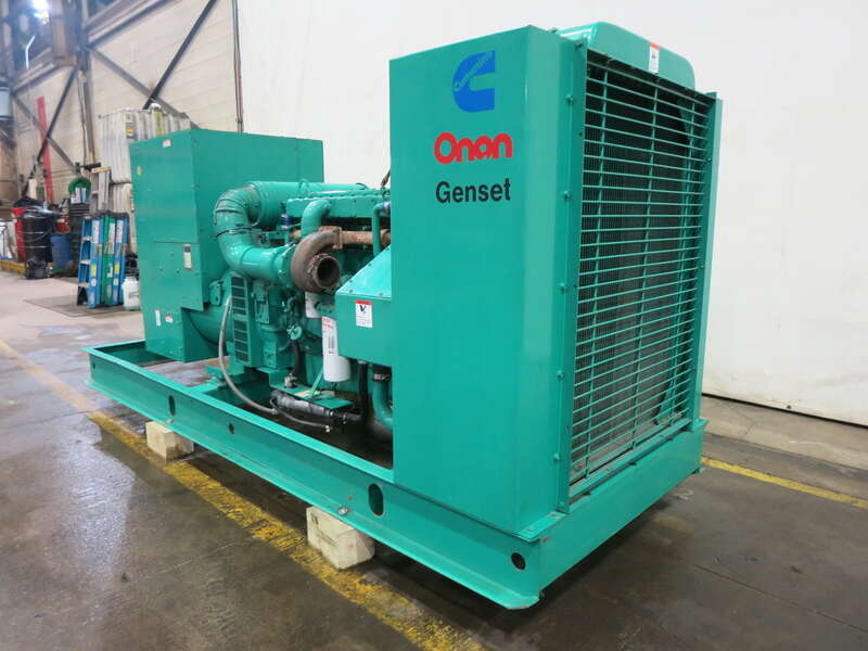 Used Cummins DFAA LTA10-G1 Diesel Generator, 590 Hrs