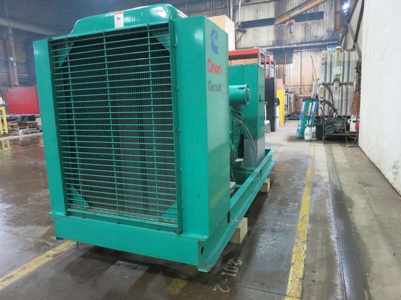 Used Cummins DFAA LTA10-G1 Diesel Generator, 590 Hrs