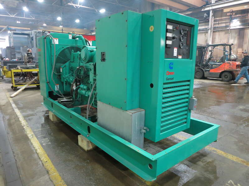 Used Cummins DFAA LTA10-G1 Diesel Generator, 590 Hrs