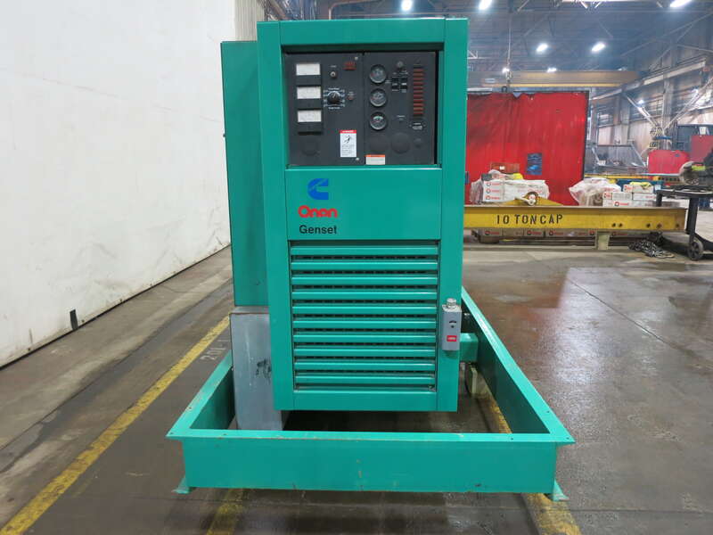 Used Cummins DFAA LTA10-G1 Diesel Generator, 590 Hrs