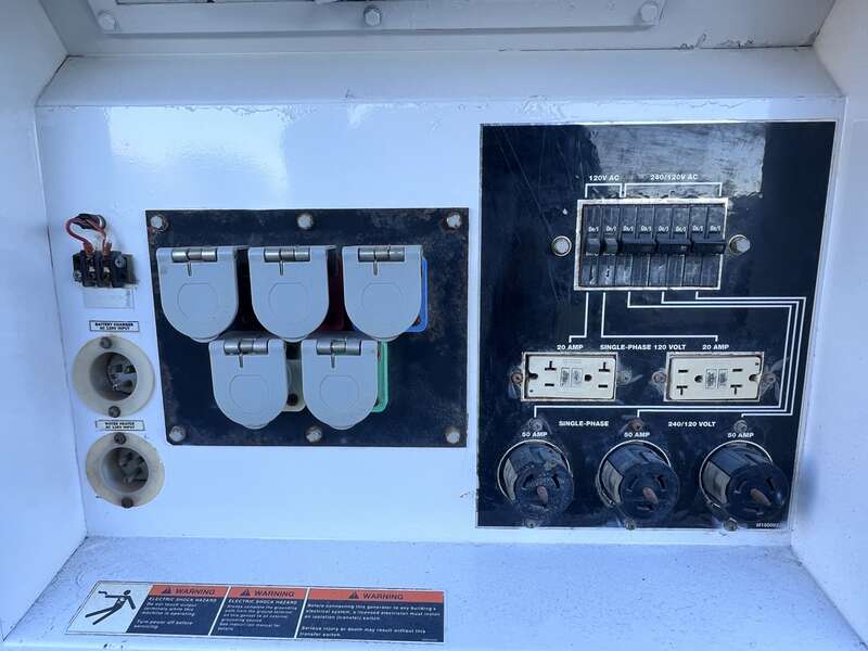 Used Multiquip DCA-70SSIU4F Rental Grade Diesel Generator, 3391 Hrs, EPA Tier 4F