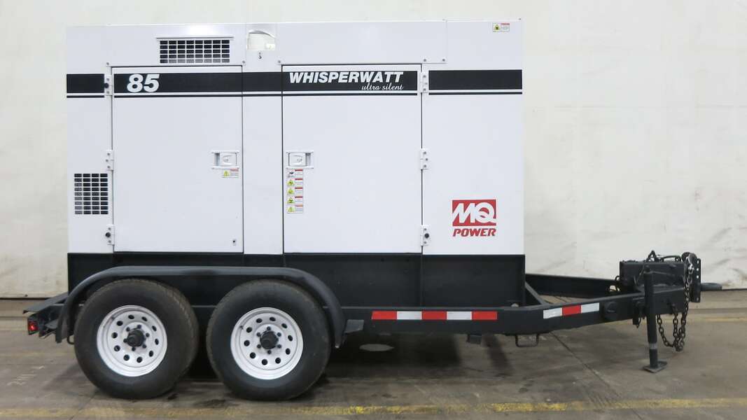 Used Multiquip DCA-85USJ Rental Grade Diesel Generator, 16021 Hrs, EPA Tier 3