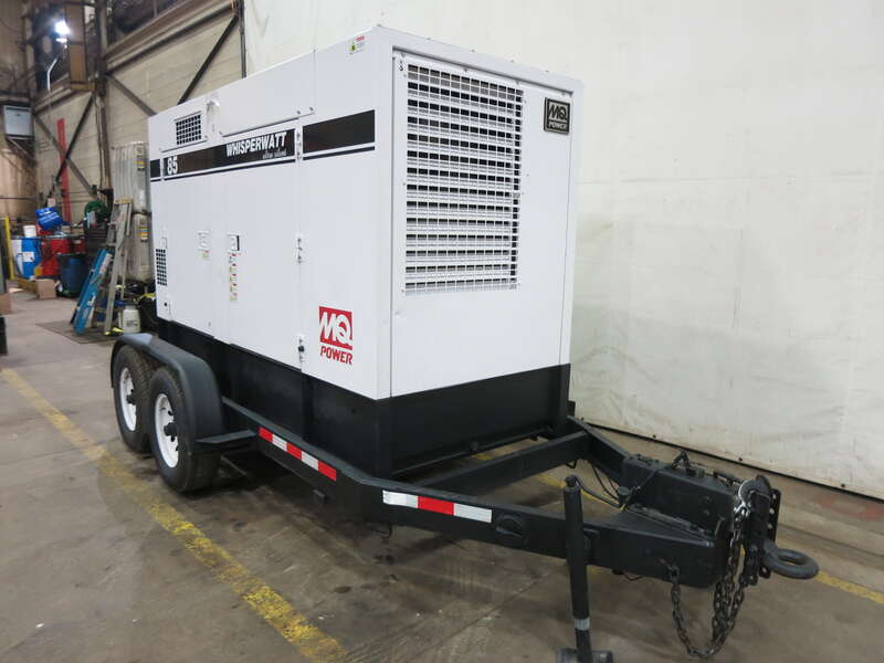 Used Multiquip DCA-85USJ Rental Grade Diesel Generator, 16021 Hrs, EPA Tier 3